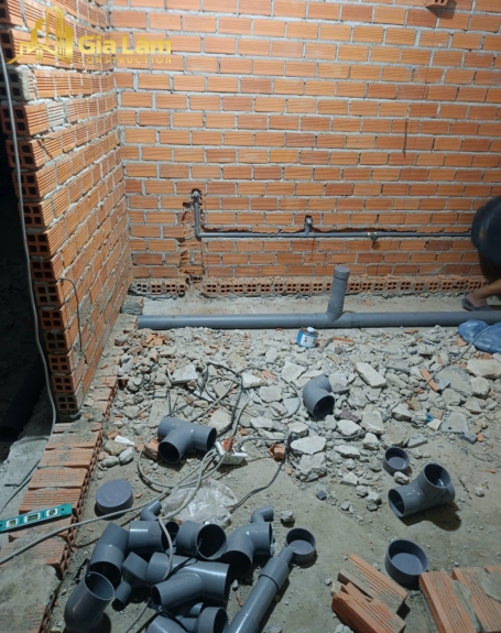 Tháo dỡ thi công điện nước